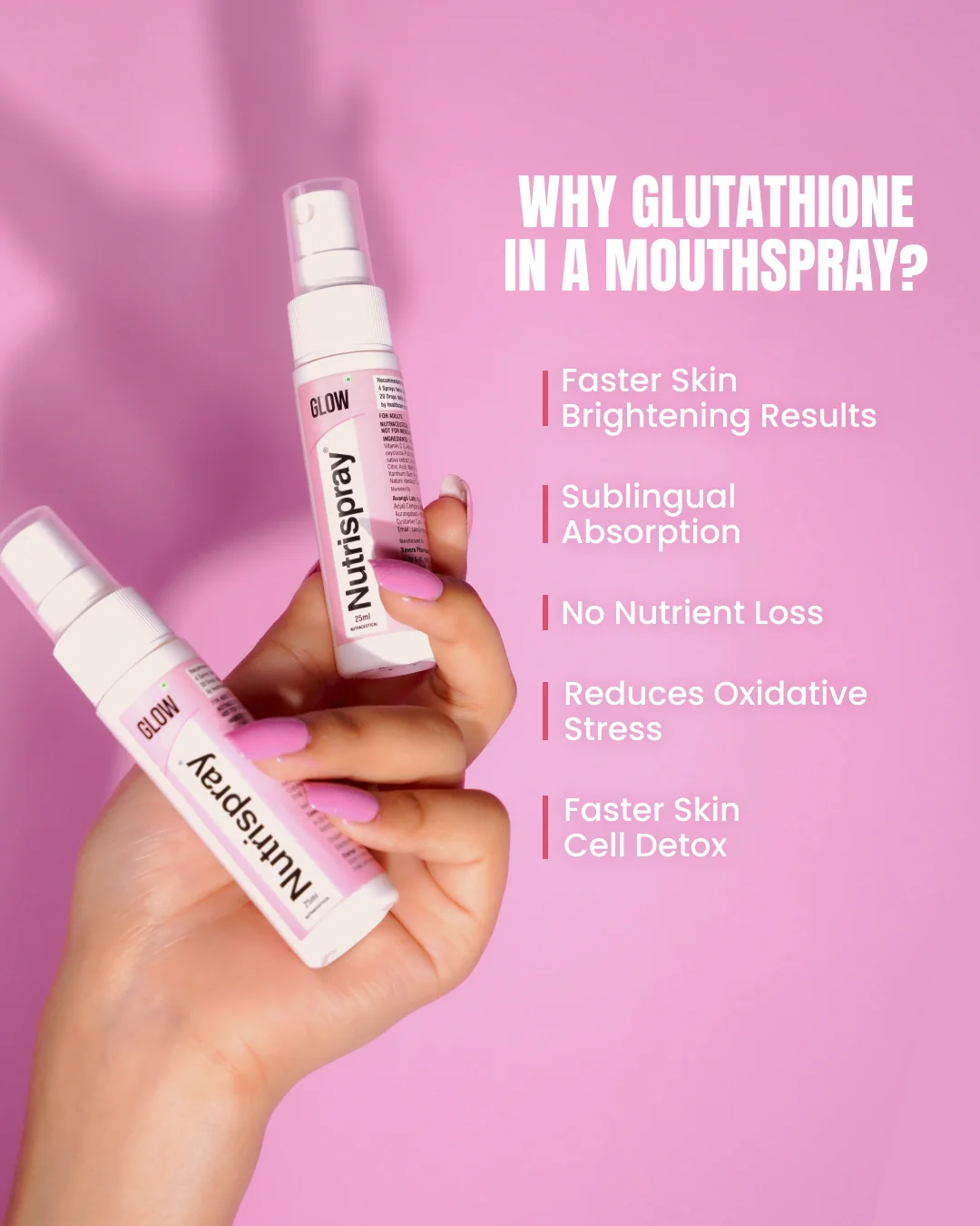 Intense Skin Brightening Glutathione-Mouthspray - Image 3