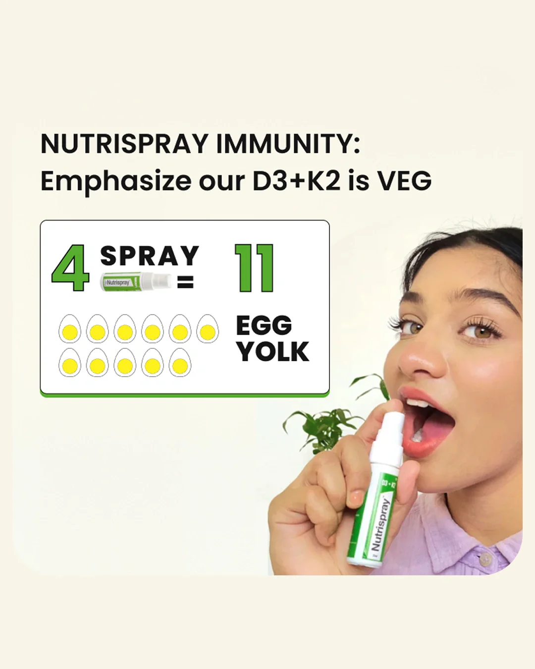 Vitamin D3 + K2 Immunity Booster Mouth Spray - Image 4